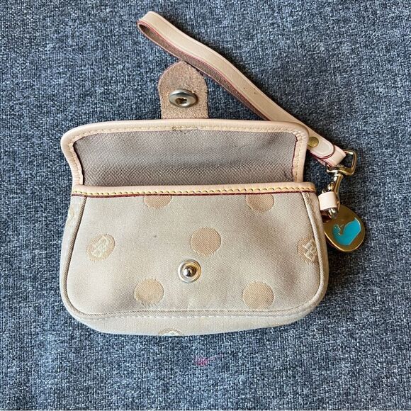 Dooney & Bourke Canvas Wristlet - Picture 2 of 8